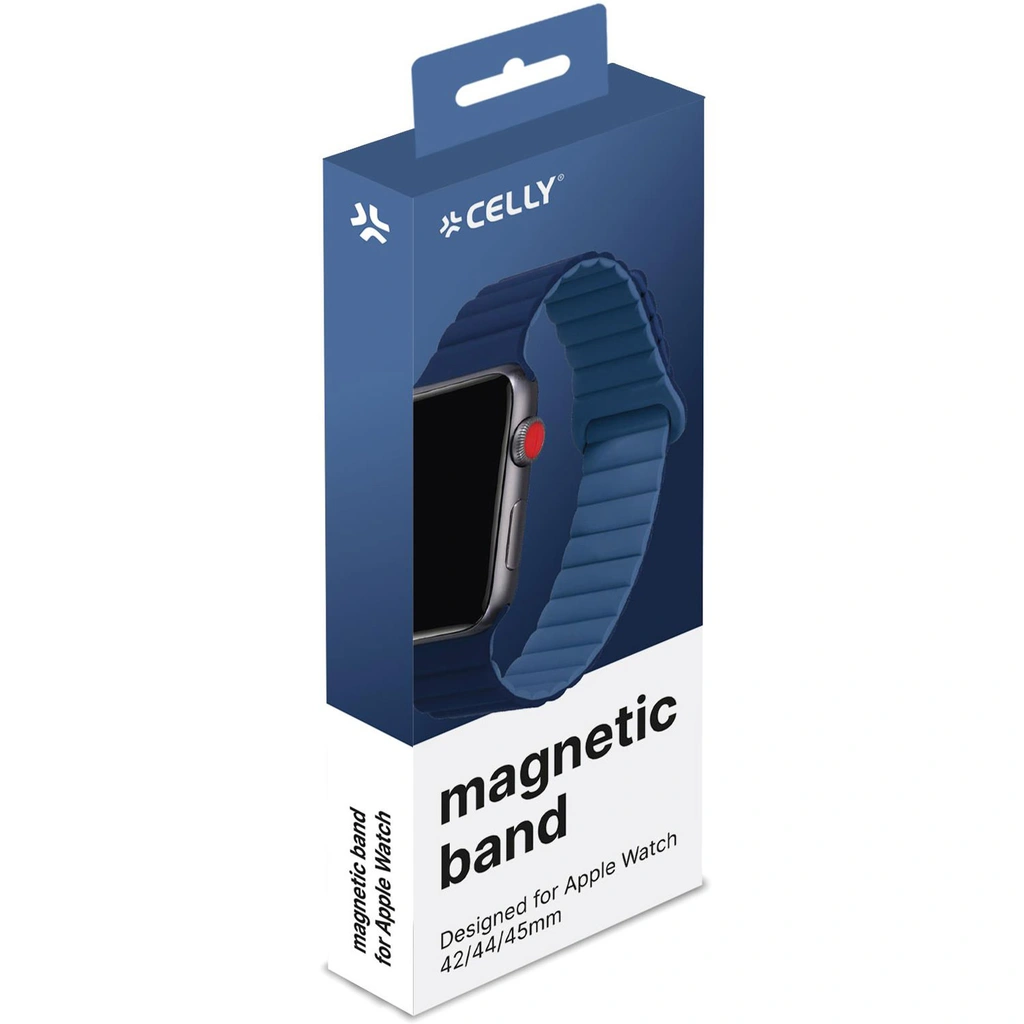 Armband till Apple Watch 42/44/45mm Magnetiskt Blå