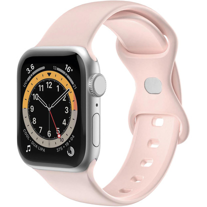 Armband till Apple Watch 38/40/41mm Silikon Rosa