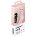 Armband till Apple Watch 42/44/45mm Silikon Rosa
