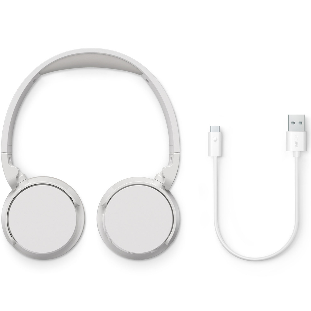 Hörlurar On-Ear Lätt-vikt 25h TAH3209WT/00 Vita
