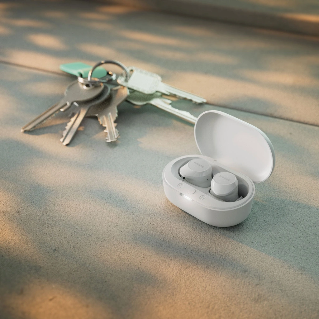 Hörlurar In-Ear TWS IPX4 6+18h TAT1209WT/00 Vita