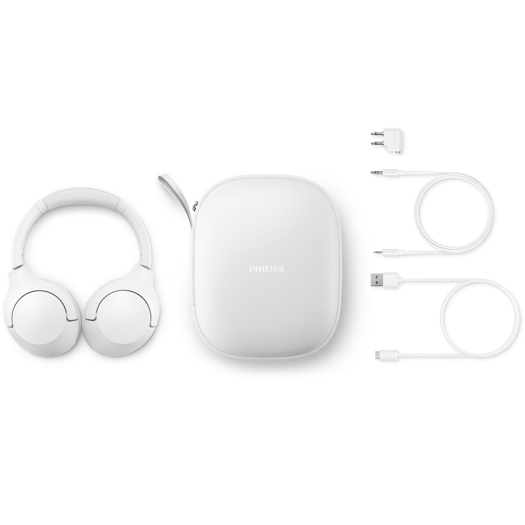 Hörlurar Over-Ear ANC App 60h TAH8506WT/00 Vita