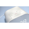 Klockradio FM Spegelfinish display Dubbla alarm TAR4406/12 Vit