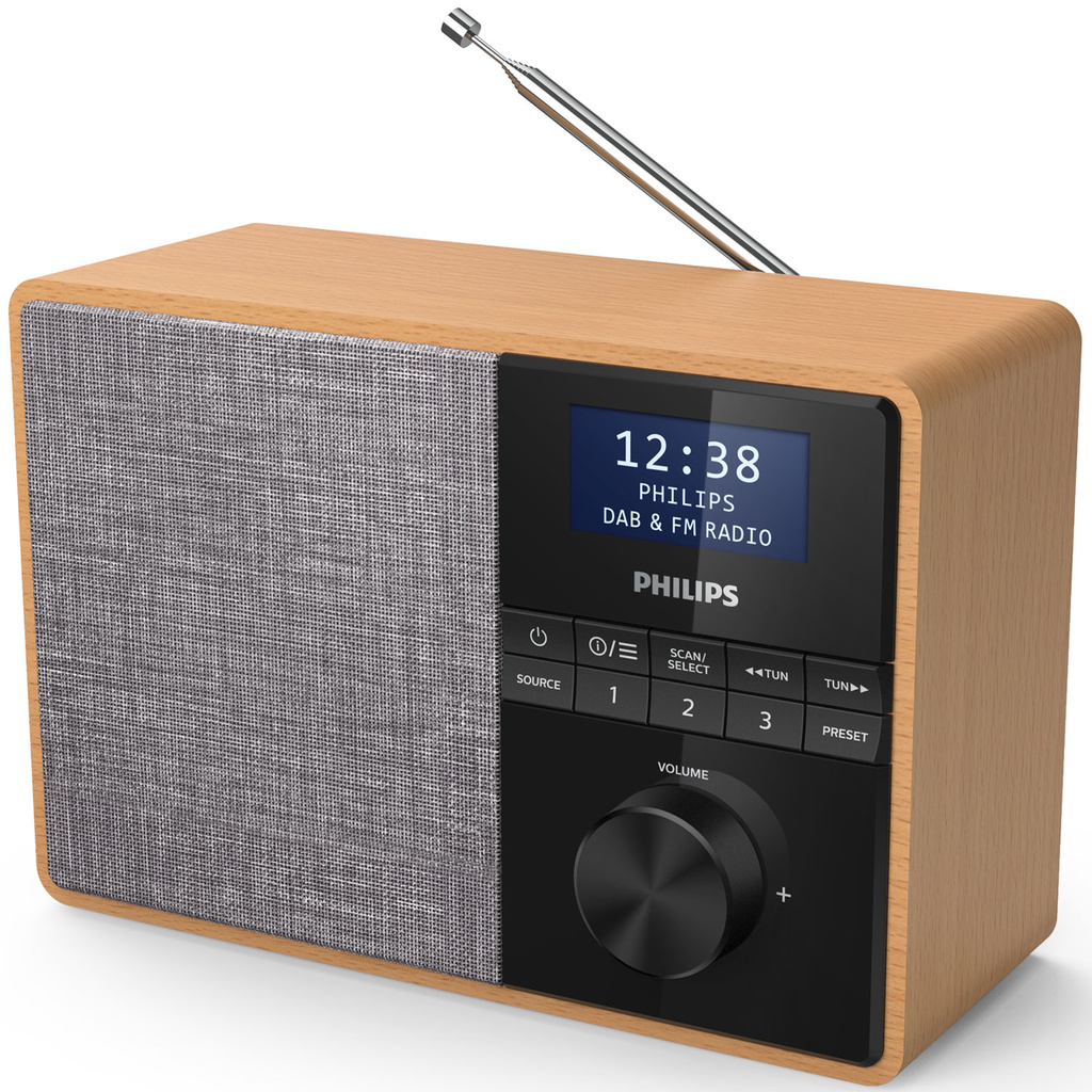 Radio FM DAB+ Bluetooth TAR5505/10 Wooden Enclosure