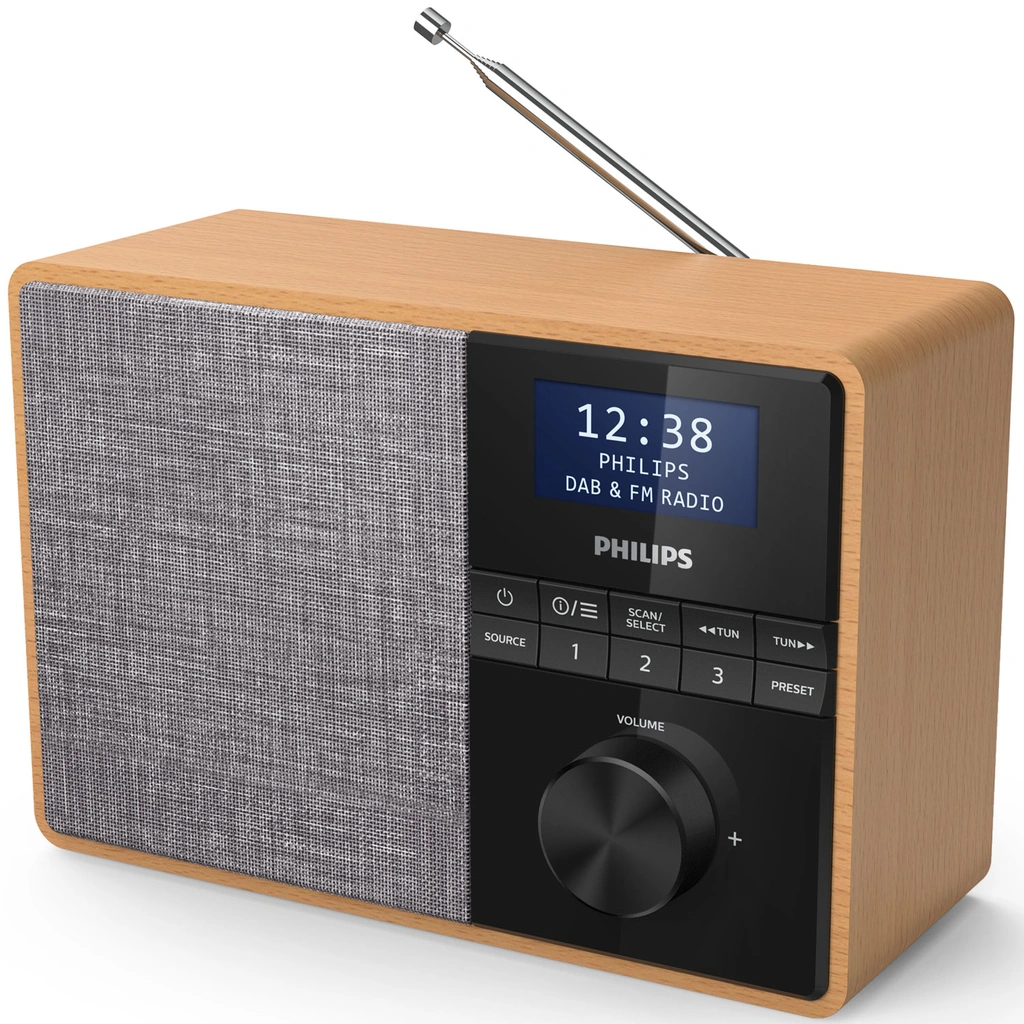 Radio FM DAB+ Bluetooth TAR5505/10 Trähölje