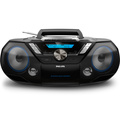 Boombox CD/Radio/Kassett/Bluetooth/USB AZB798T/12 Svart