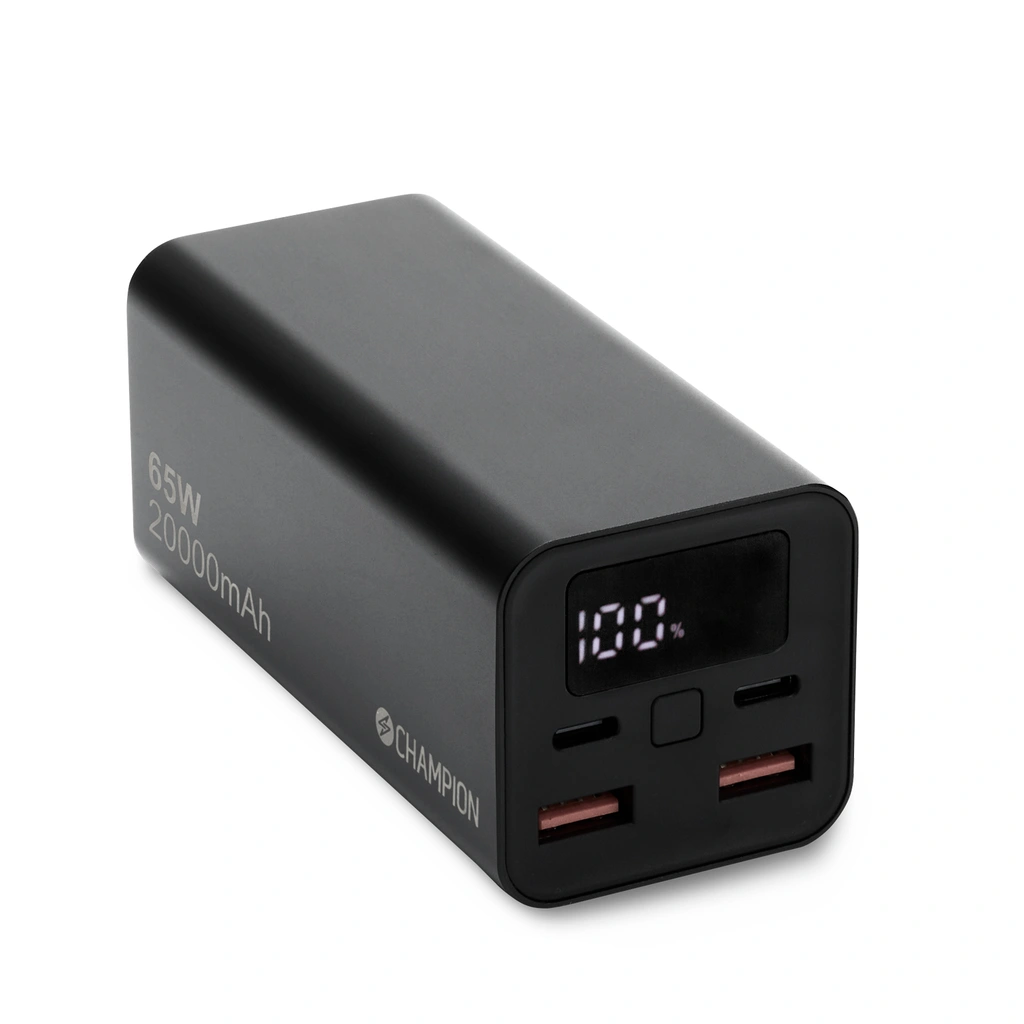 PowerBank 20,000 mAh 65W PD Black