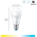 WiFi Smart LED E27 60W 806lm Varm-kallvit 2-pack
