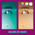 WiFi Smart LED GU10 50W 345lm Färg + Varm-kallvit 3-pack