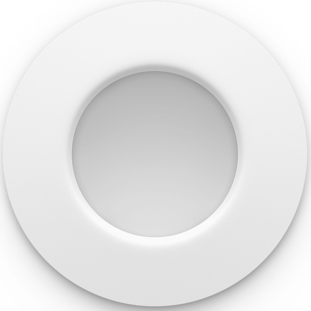 Slim Downlight S 90mm White and Color Ambiance Vit 1-pack