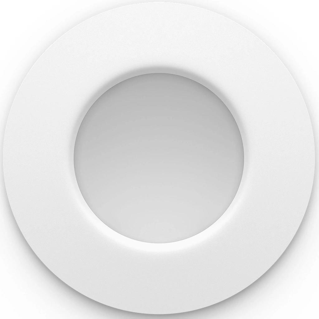 Slim Downlight S 90mm White and Color Ambiance Vit 1-pack