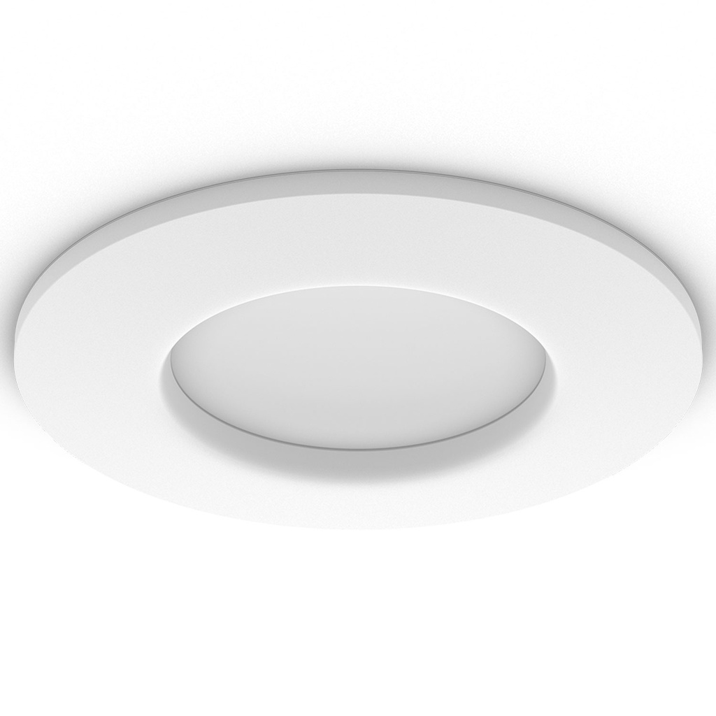 Slim Downlight S 90mm White and Color Ambiance Vit 1-pack