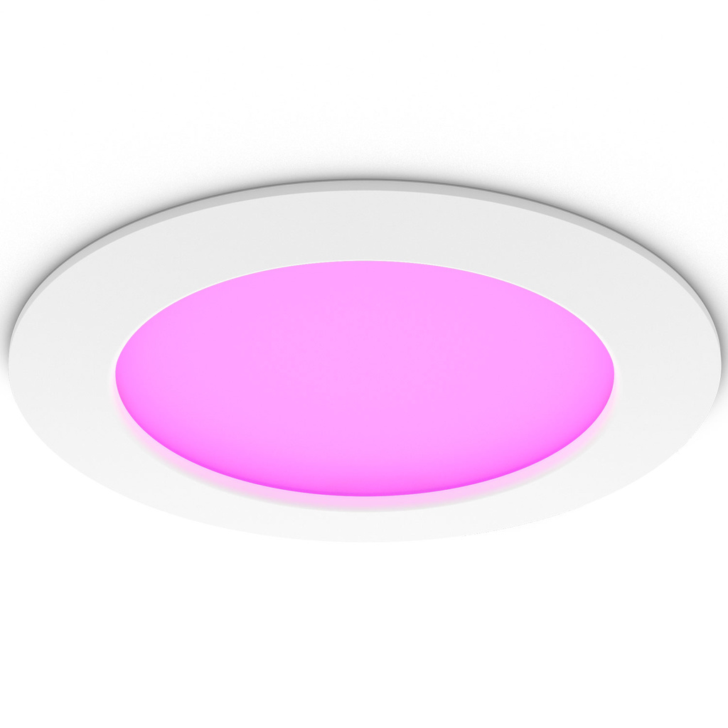 Slim Downlight L 170mm White and Color Ambiance Vit 1-pack