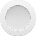 Slim Downlight L 170mm White and Color Ambiance Vit 1-pack