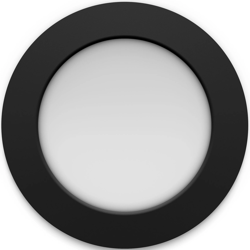 Slim Downlight L 170mm White and Color Ambiance Svart 1-pack