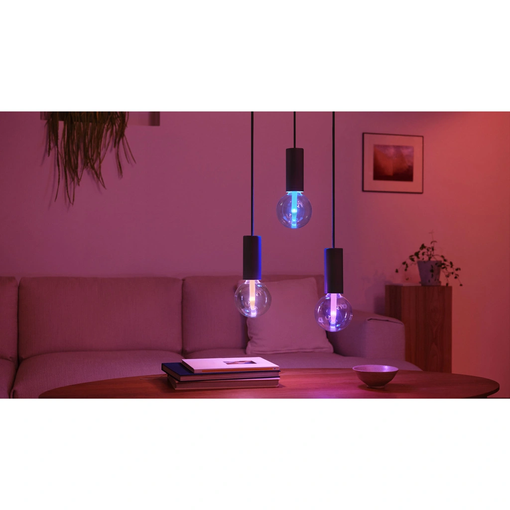 Lightguide Globe 95mm E27 White and Color Ambiance