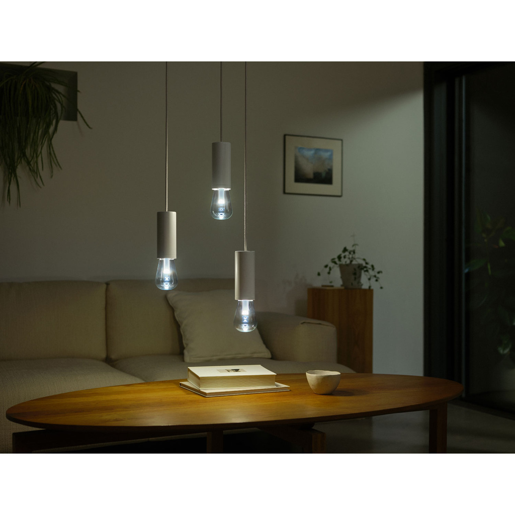 Lightguide Edison ST72 E27 White and Color Ambiance