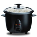 Rice Cooker Mini Ceramic 0.6L 300W RK400 Black