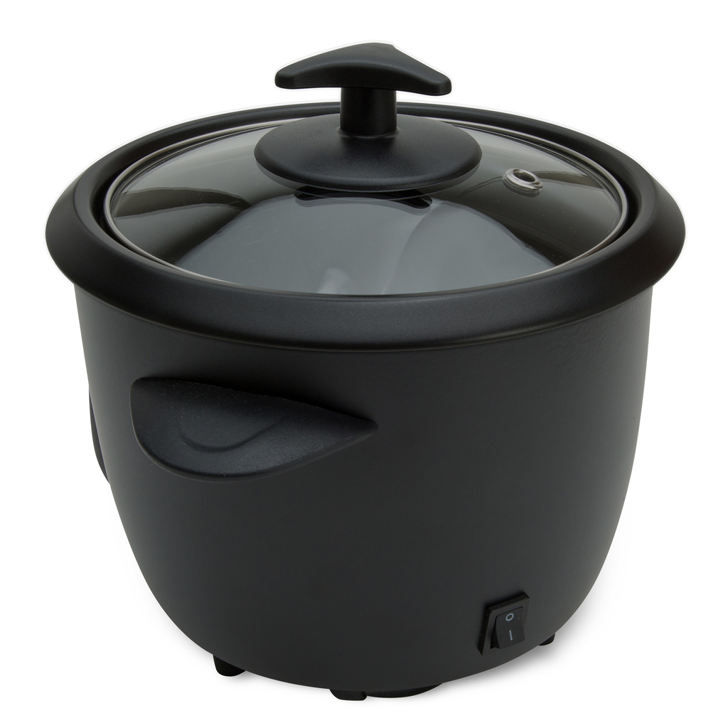 Riskokare Mini Ceramic 0,6L 300W RK400 Svart