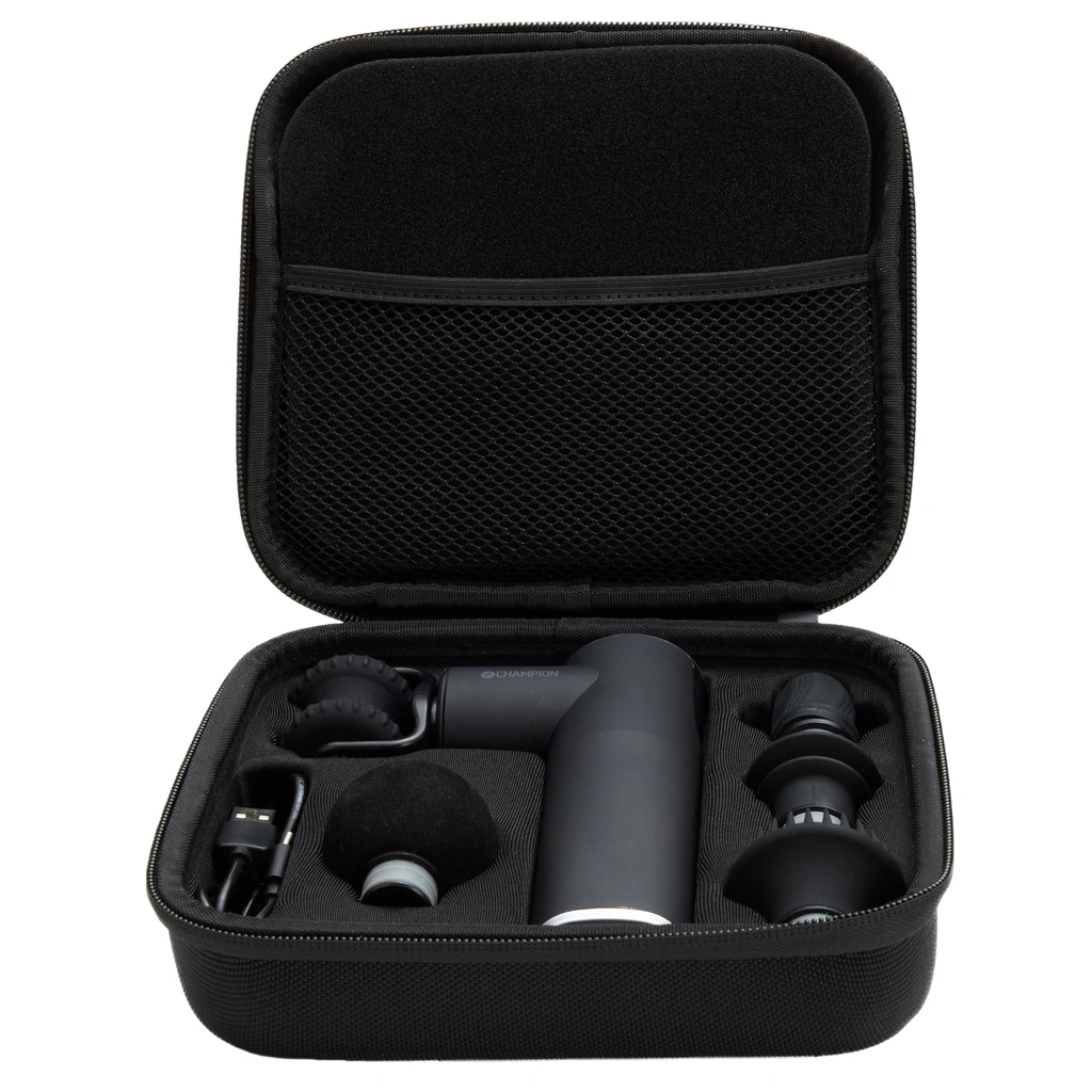 Massagepistol Compact Power 3300RPM 1800mAh MG400 Svart/Silver