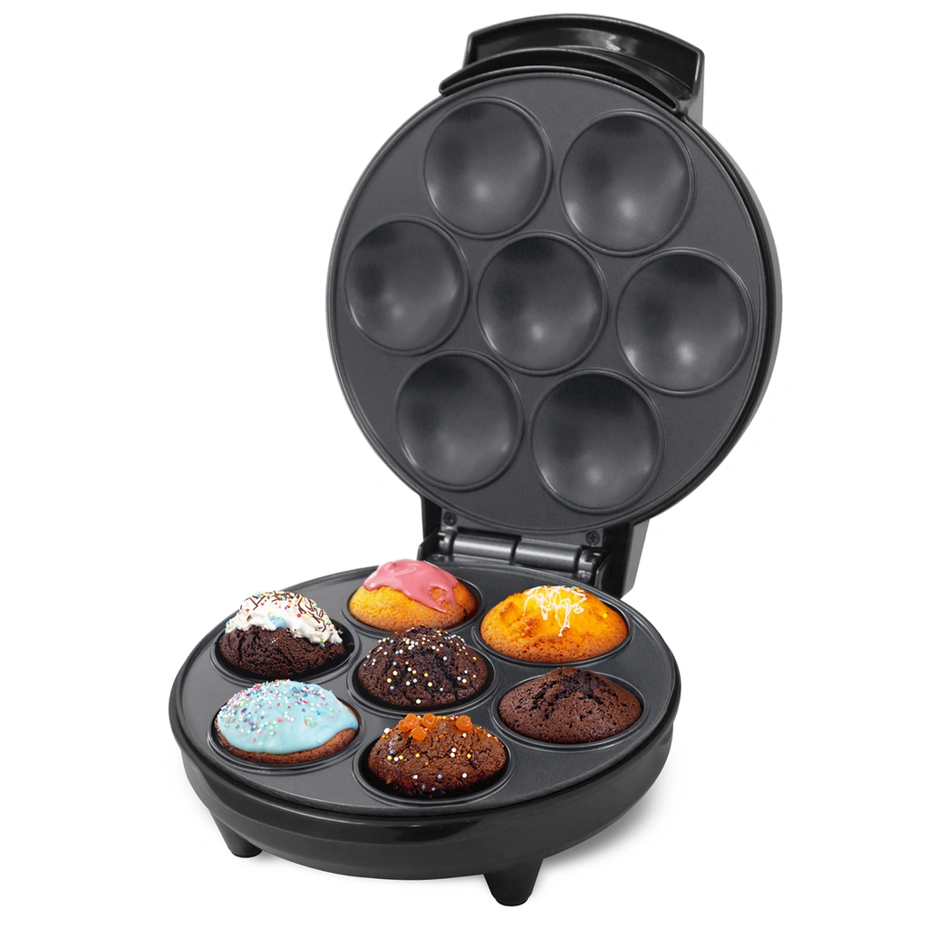 Muffin Maker Ceramic 7 Muffins 700W MM400 Black