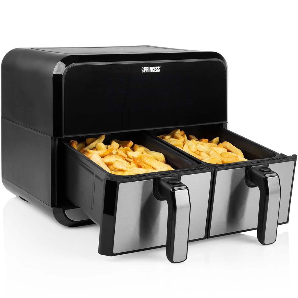 Airfryer Dubbel 2X4l  2400W 1802074 Digital