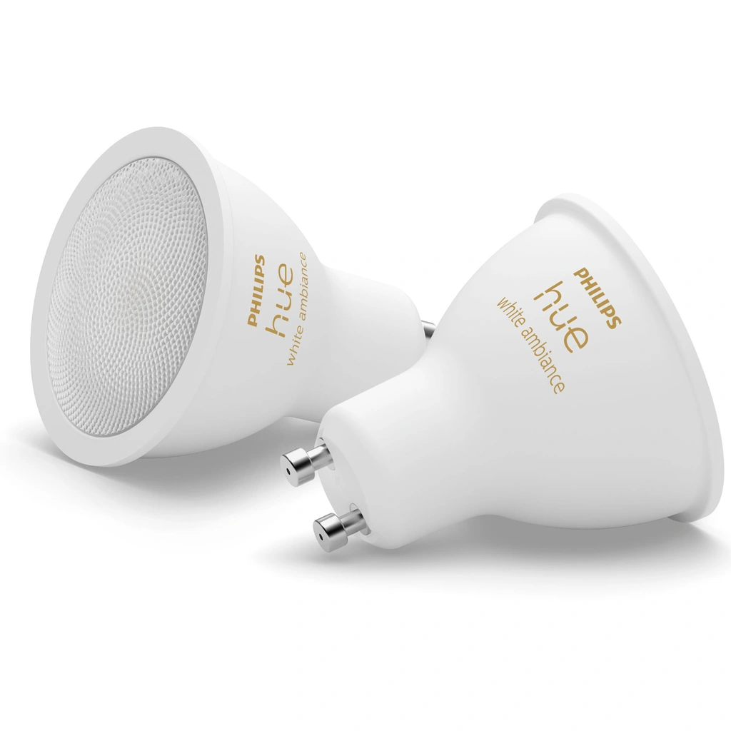 White Ambiance GU10 400lm 2-pack