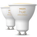 White Ambiance GU10 400lm 2-pack