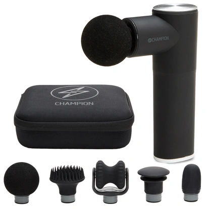 Massagepistol Compact Power 3300RPM 1800mAh MG400 Svart/Silver