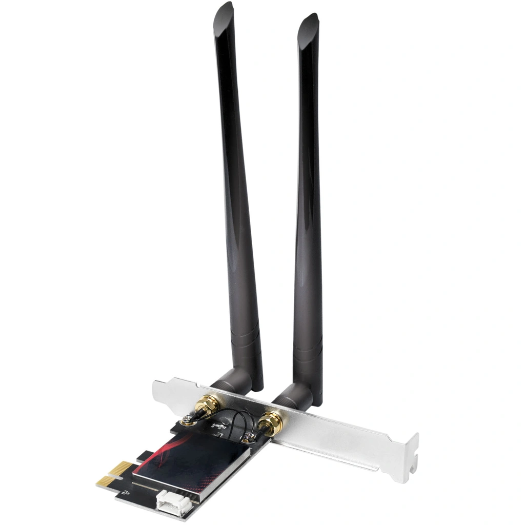 Wi-Fi 6E AX5400 PCIe-kort med Bluetooth 5.2