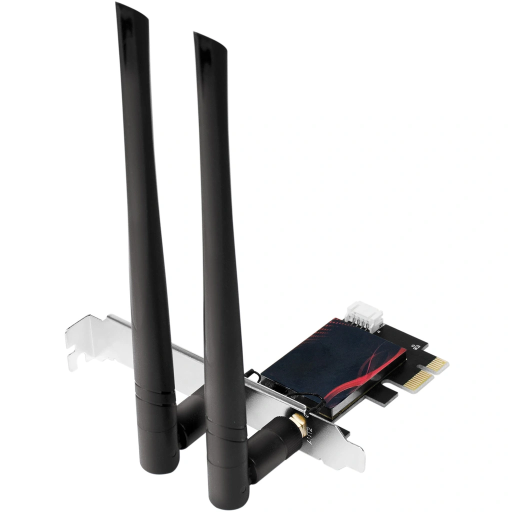 Wi-Fi 6E AX5400 PCIe-kort med Bluetooth 5.2
