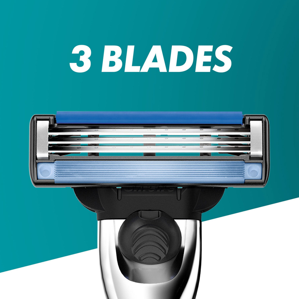 Rakblad Mach3 Turbo 5st