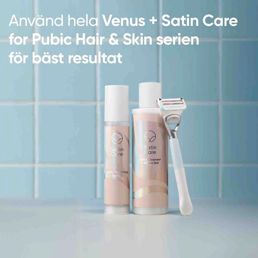 Venus Satin Care Cleanser + Shave Gel 190ML 