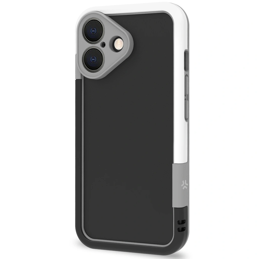 Bumper iPhone 16 Svart/Vit