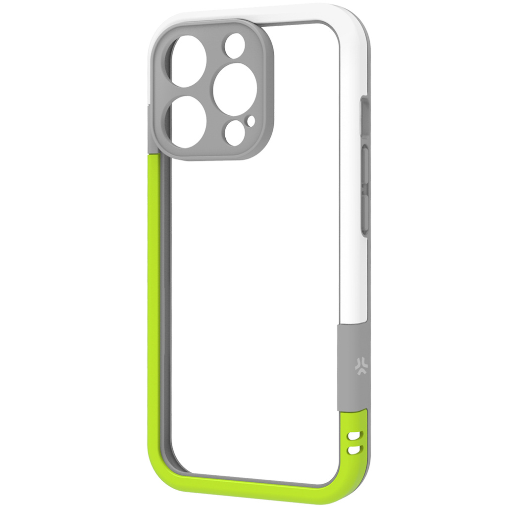 Bumper iPhone 16 Pro Vit/Limegrön