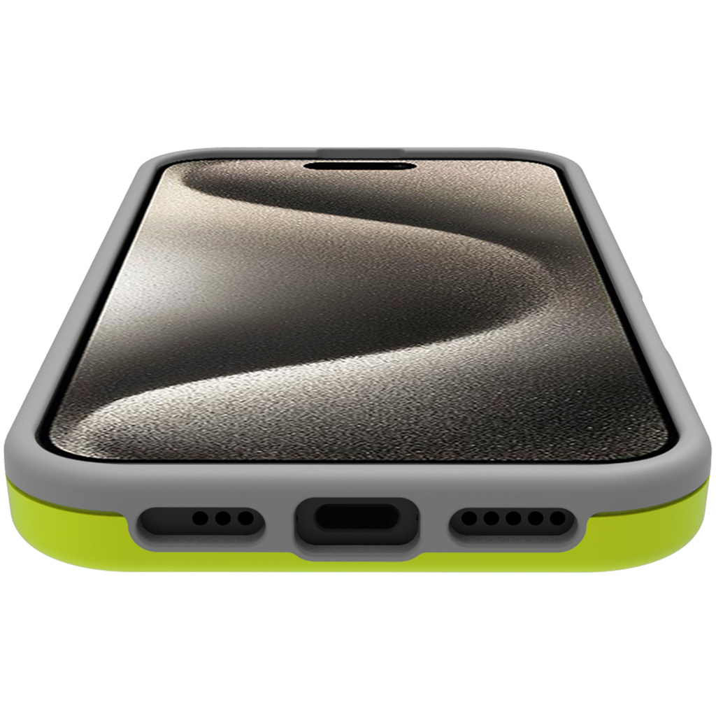 Bumper iPhone 16 Pro Vit/Limegrön