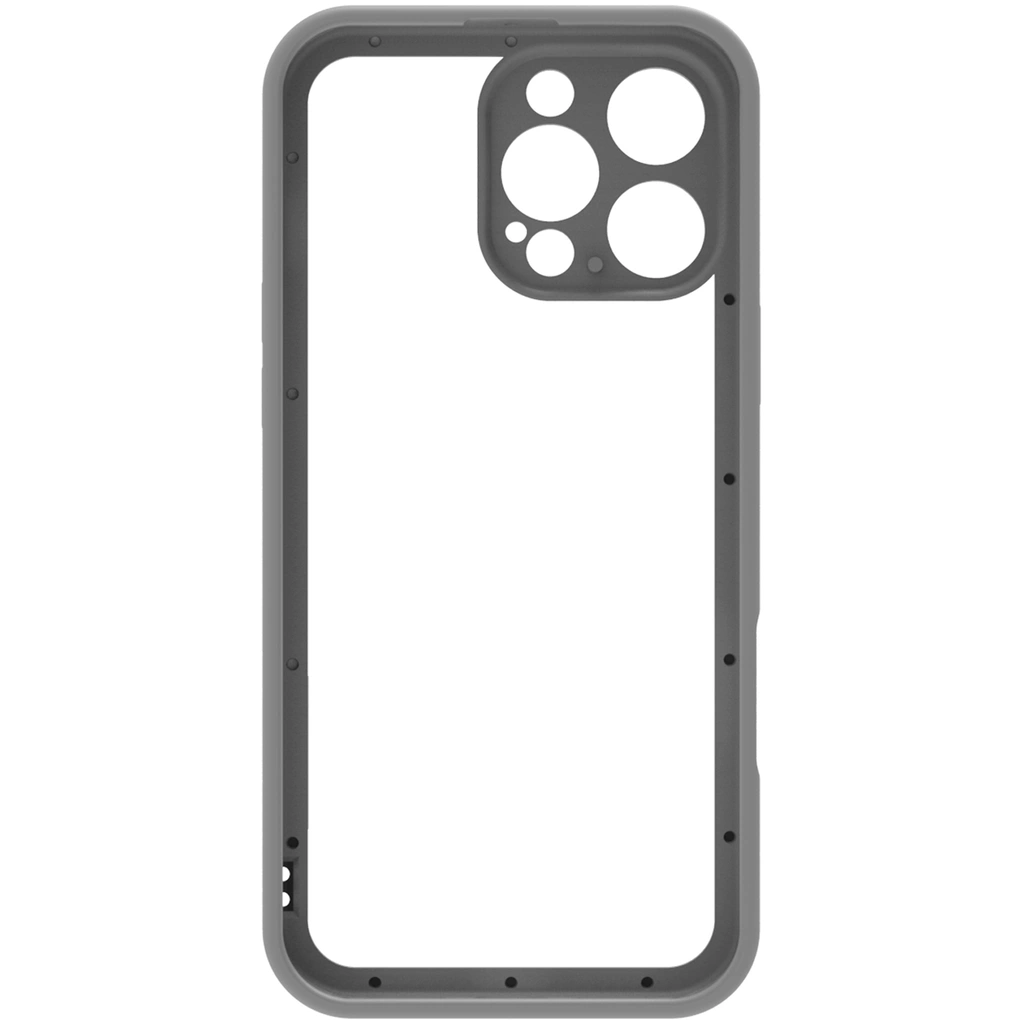 Bumper iPhone 16 Pro Max Svart/Vit