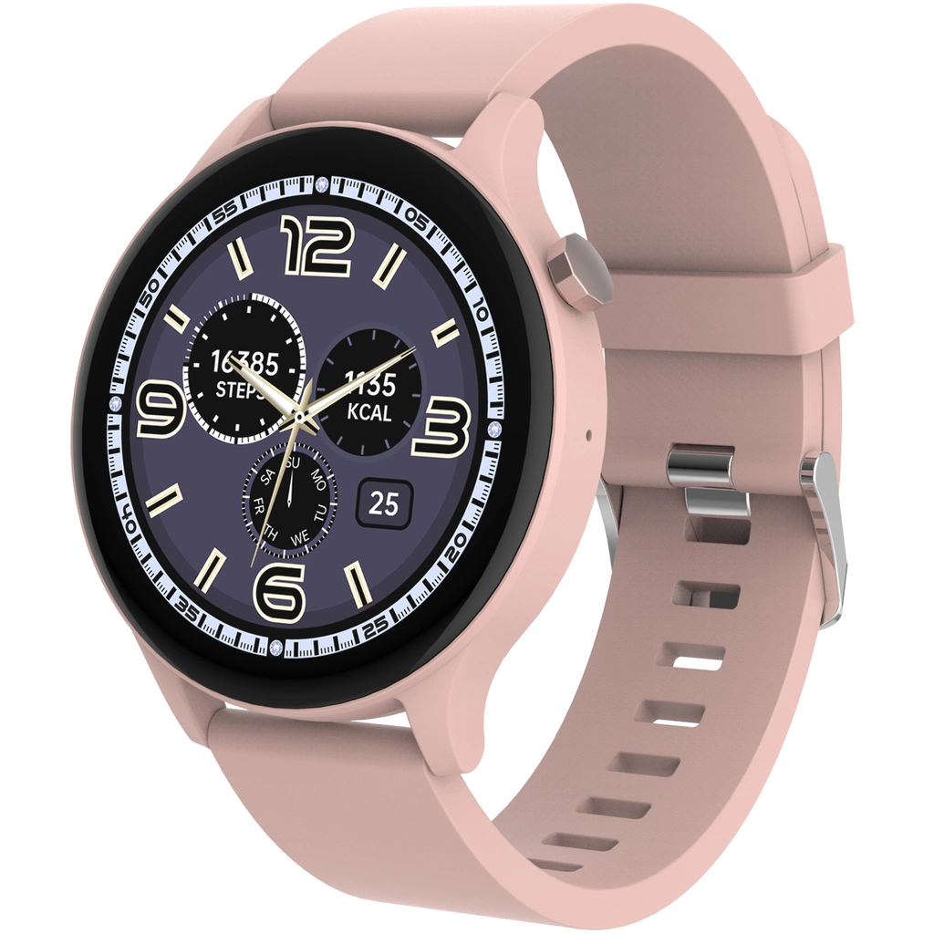 SmartWatch Bluetooth SWC-338RO Rosa/Beige