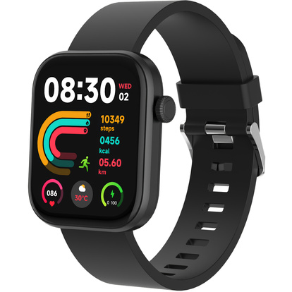 Bluetooth AMOLED Smart Watch Svart