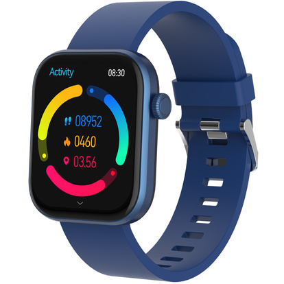 Bluetooth AMOLED Smart Watch Blå