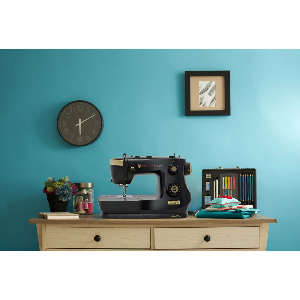 Symaskin HD500 Classic Gold 32 Sömmar, Robust