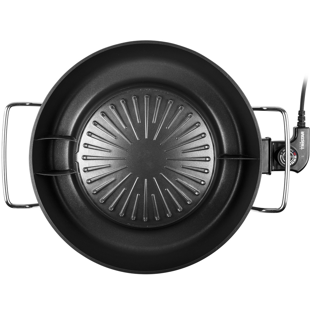 Koreansk grill PZ-9131 Elektrisk Hot Pot Ø 24 cm 1800W 3l