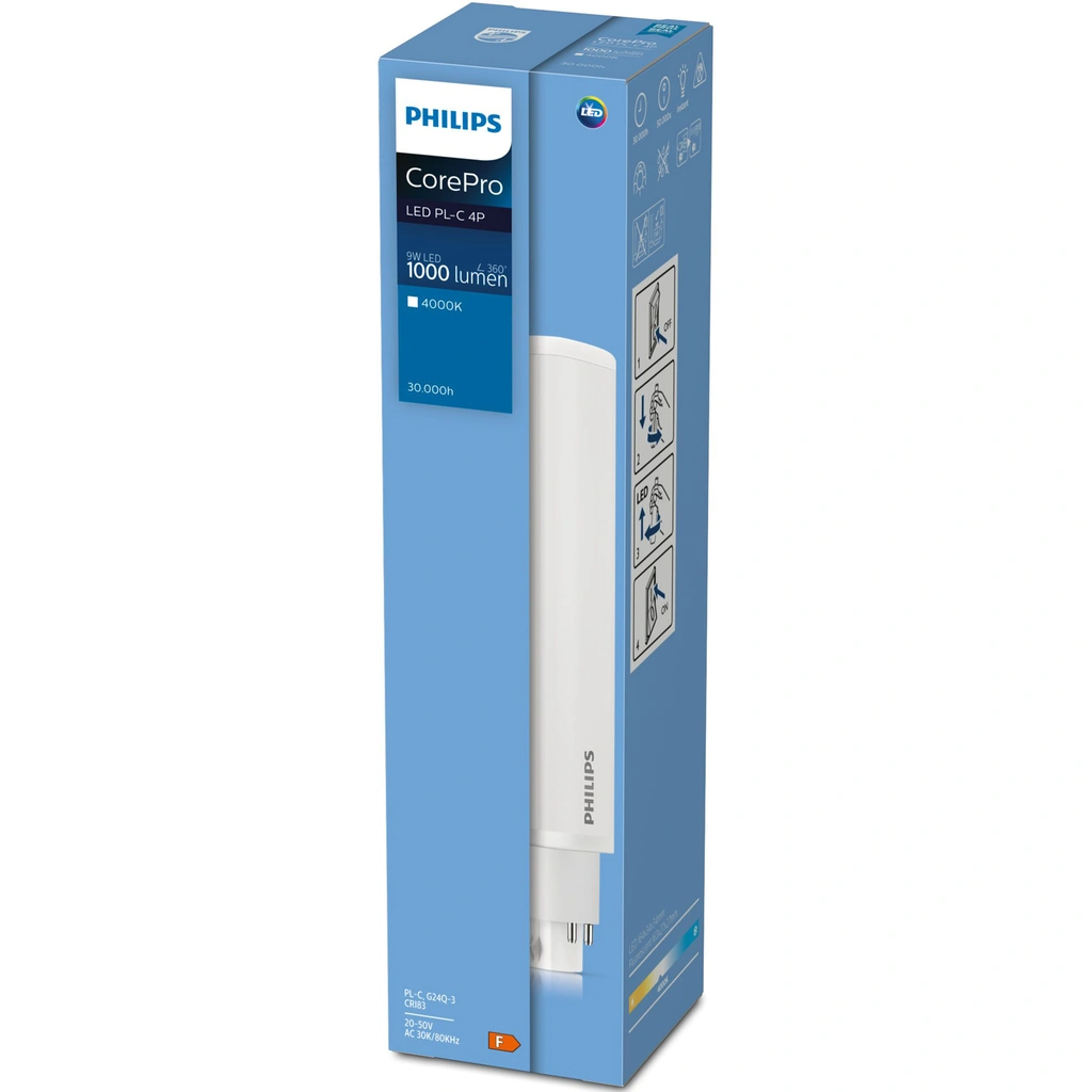 CorePro LED PLC 8,9W 830 2P G24d-3