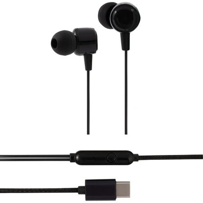 In-Ear hörlurar USB-C Svart