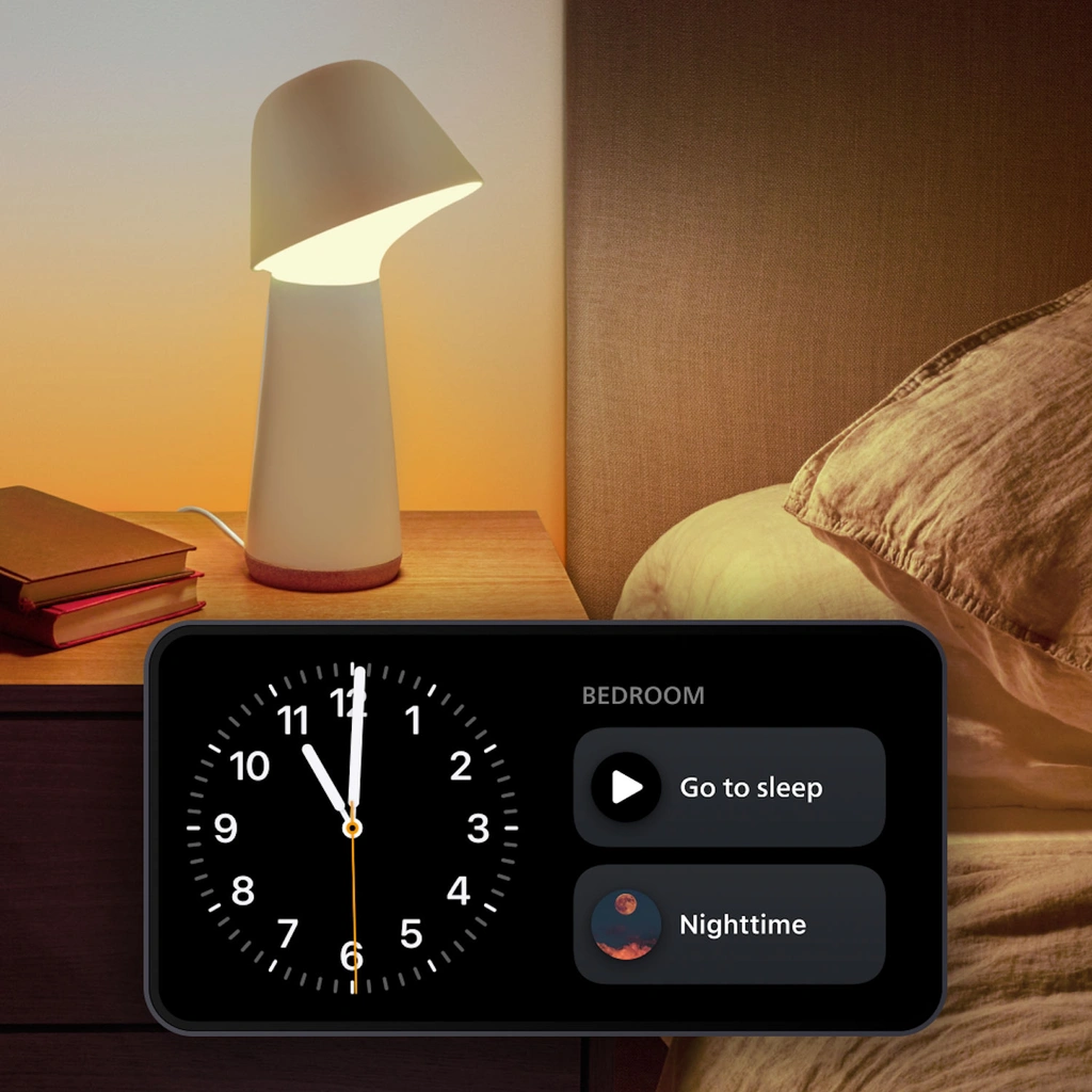 Twilight Sänglampa White and color ambiance Vit