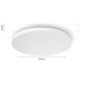 Datura stor takplafond Ø57,4 cm White and color ambiance 4850 lm 