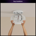 Datura stor takplafond Ø57,4 cm White and color ambiance 4850 lm 