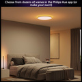 Datura stor takplafond Ø57,4 cm White and color ambiance 4850 lm 