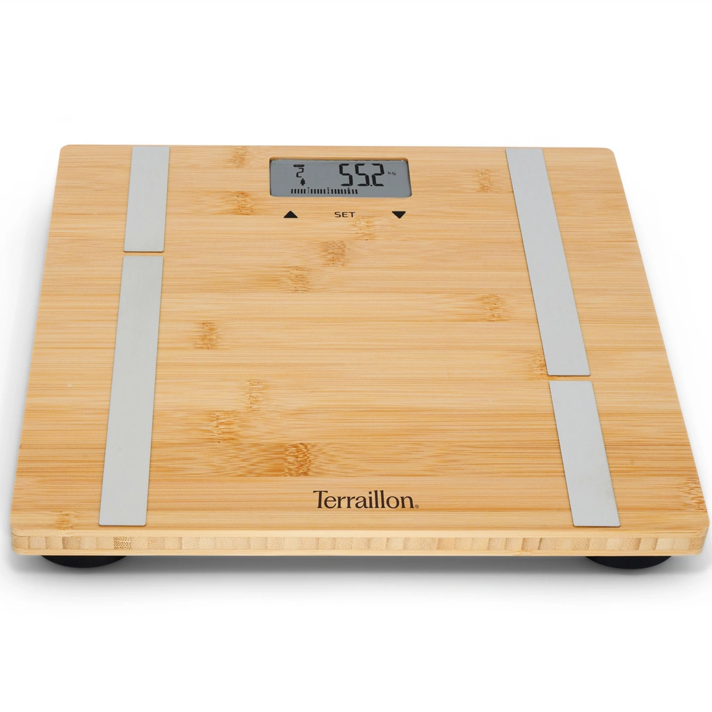 Personvåg Bamboo Fit BMI 10-användare, 180 kg