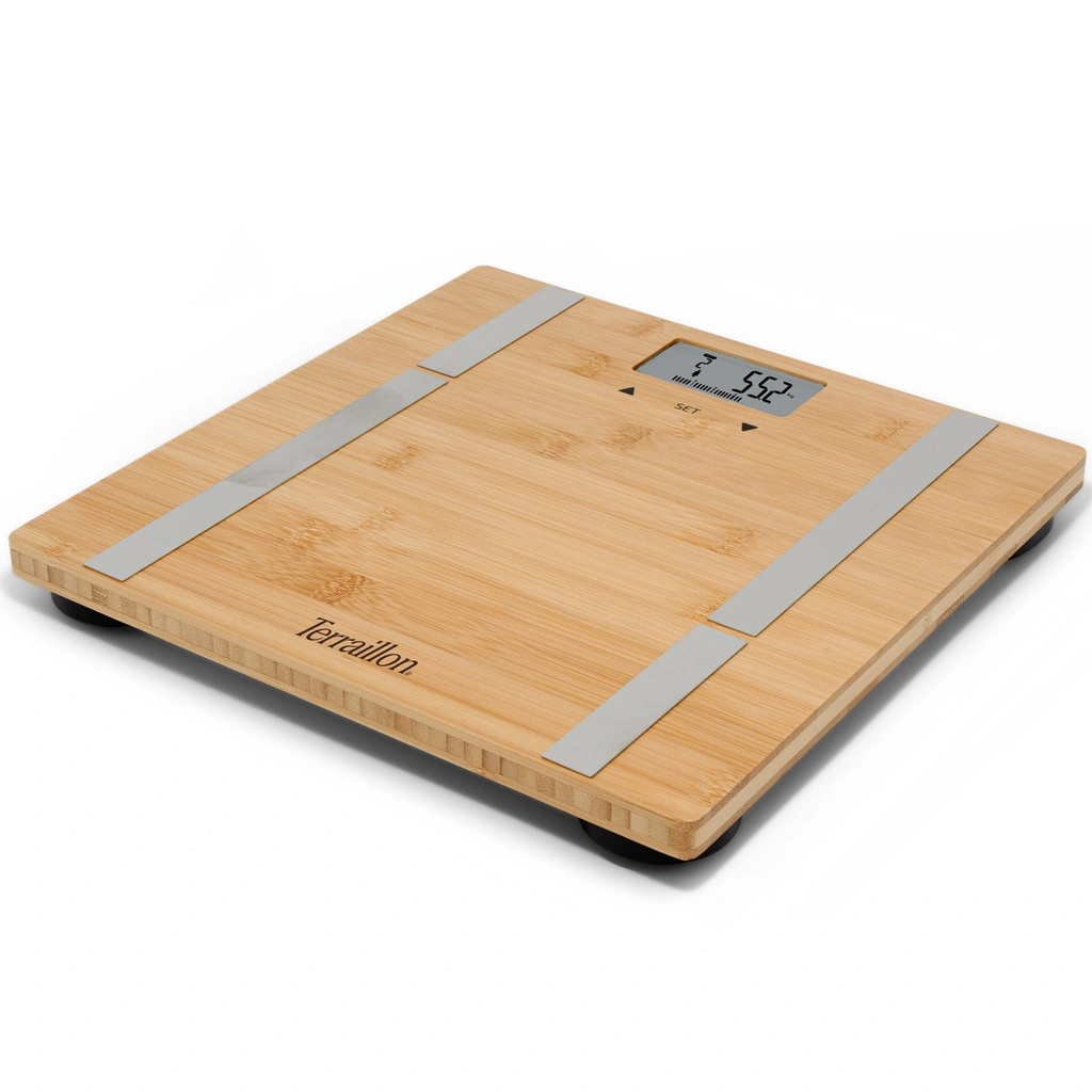 Personvåg Bamboo Fit BMI 10-användare, 180 kg